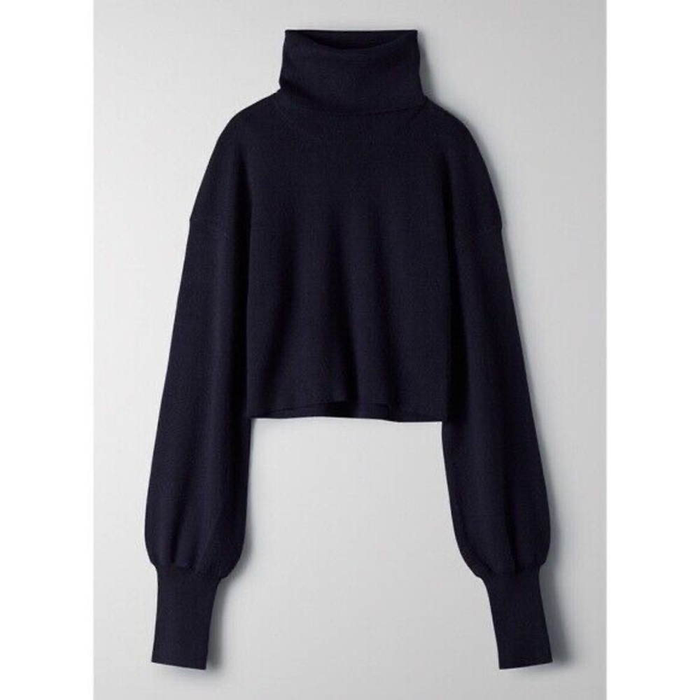 Wilfred Rebecca Sweater Merino Wool in Navy - Picture 8 of 8